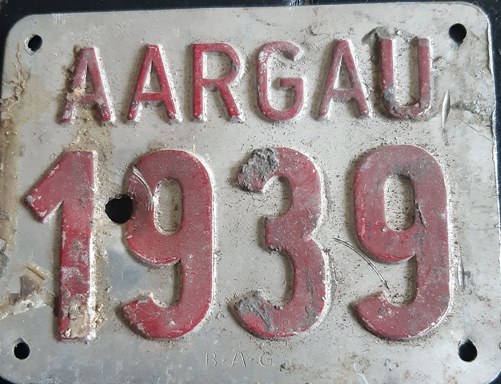 Insegne: Fahrrad NR Aargau 1939 – Usato da Frick venduto da kyb_yq8h
