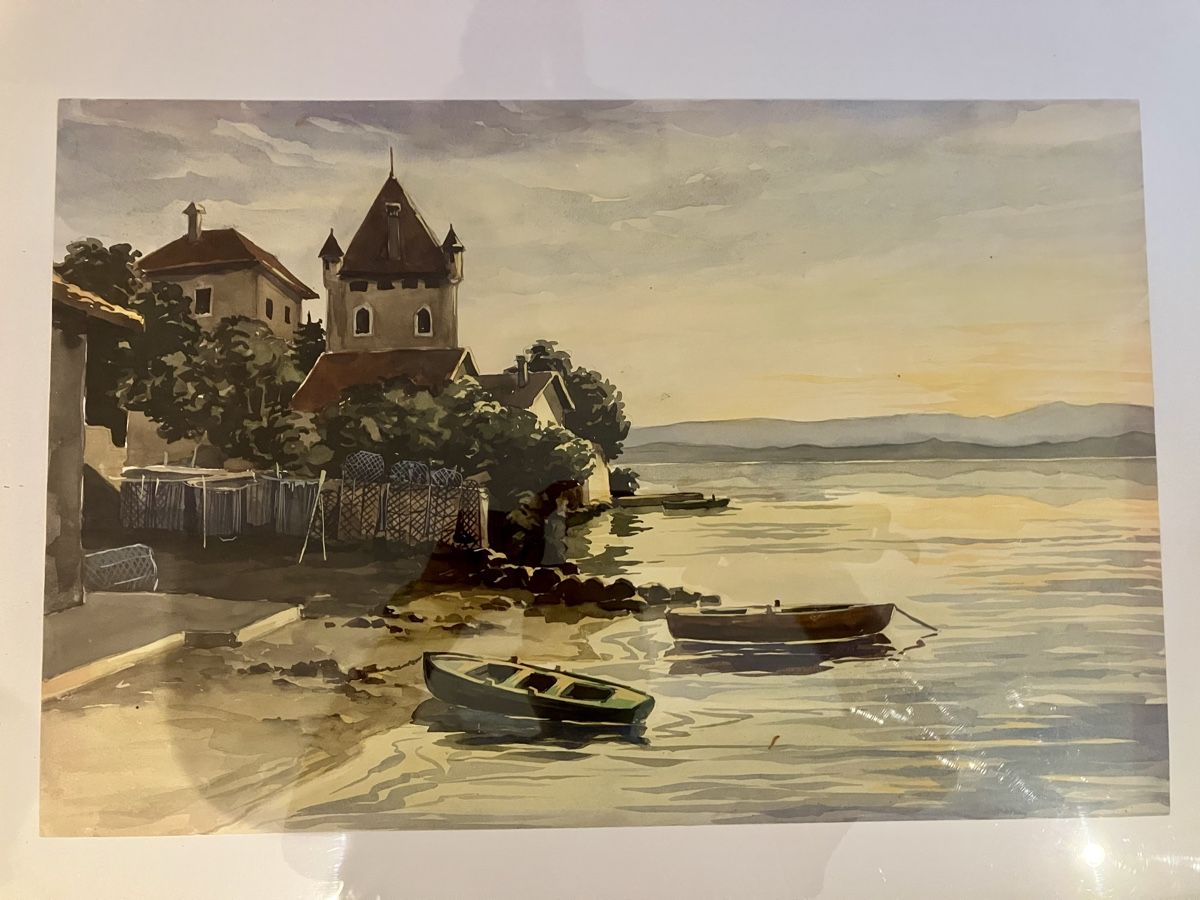 Dipinti: Peinture gouache – Usato da Puidoux venduto da lemacos 2