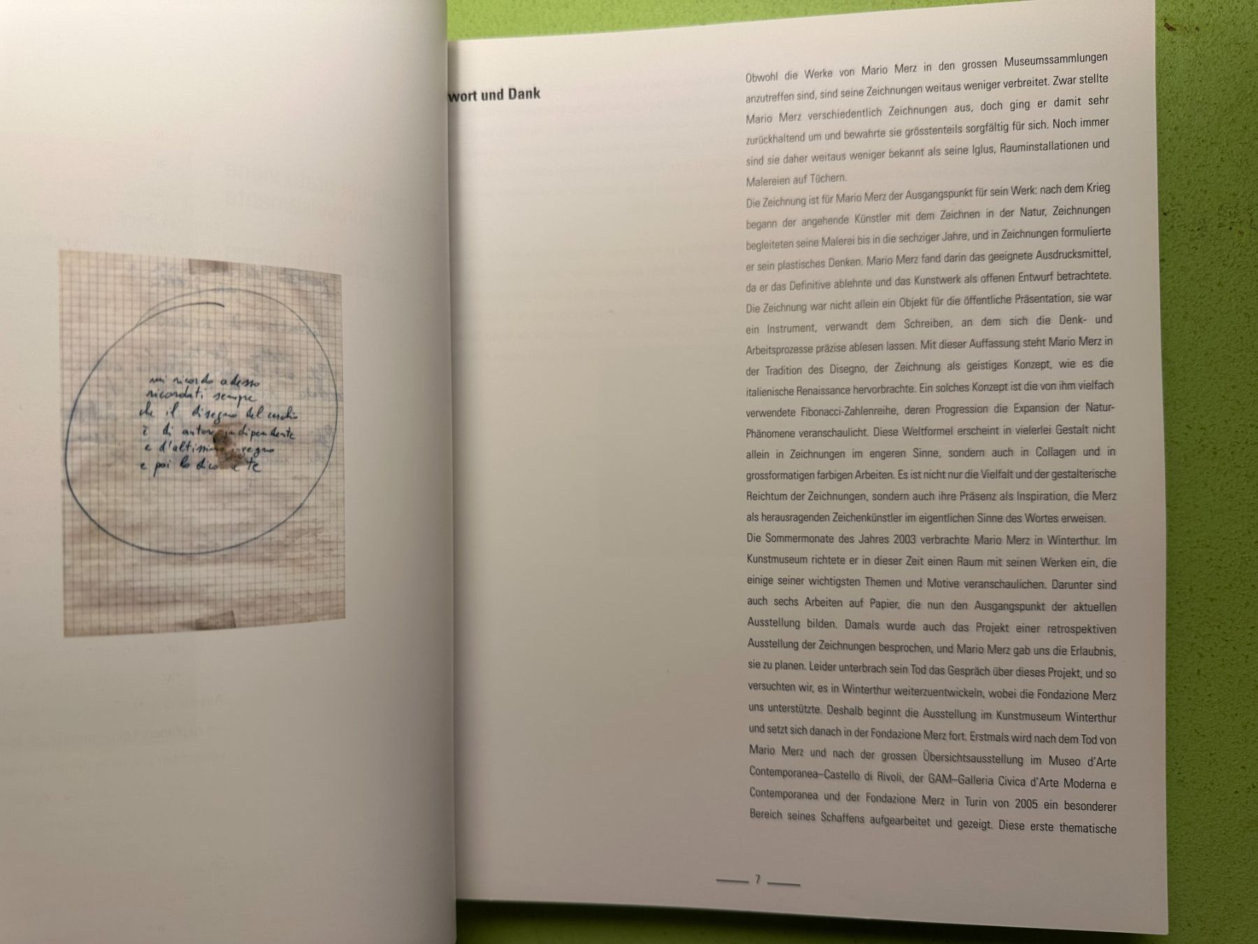 Libri: Mario Merz: disegni – Usato da Zürich venduto da allp 3