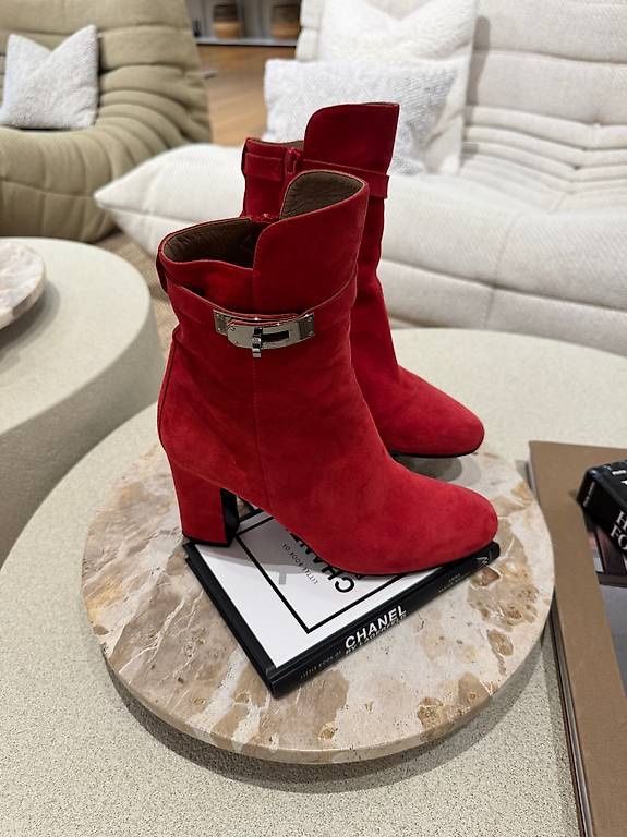 Hermès Scarpe da donna: HERMES KELLY BOOTS ROT – Usato da Schwyz venduto da bofb 1