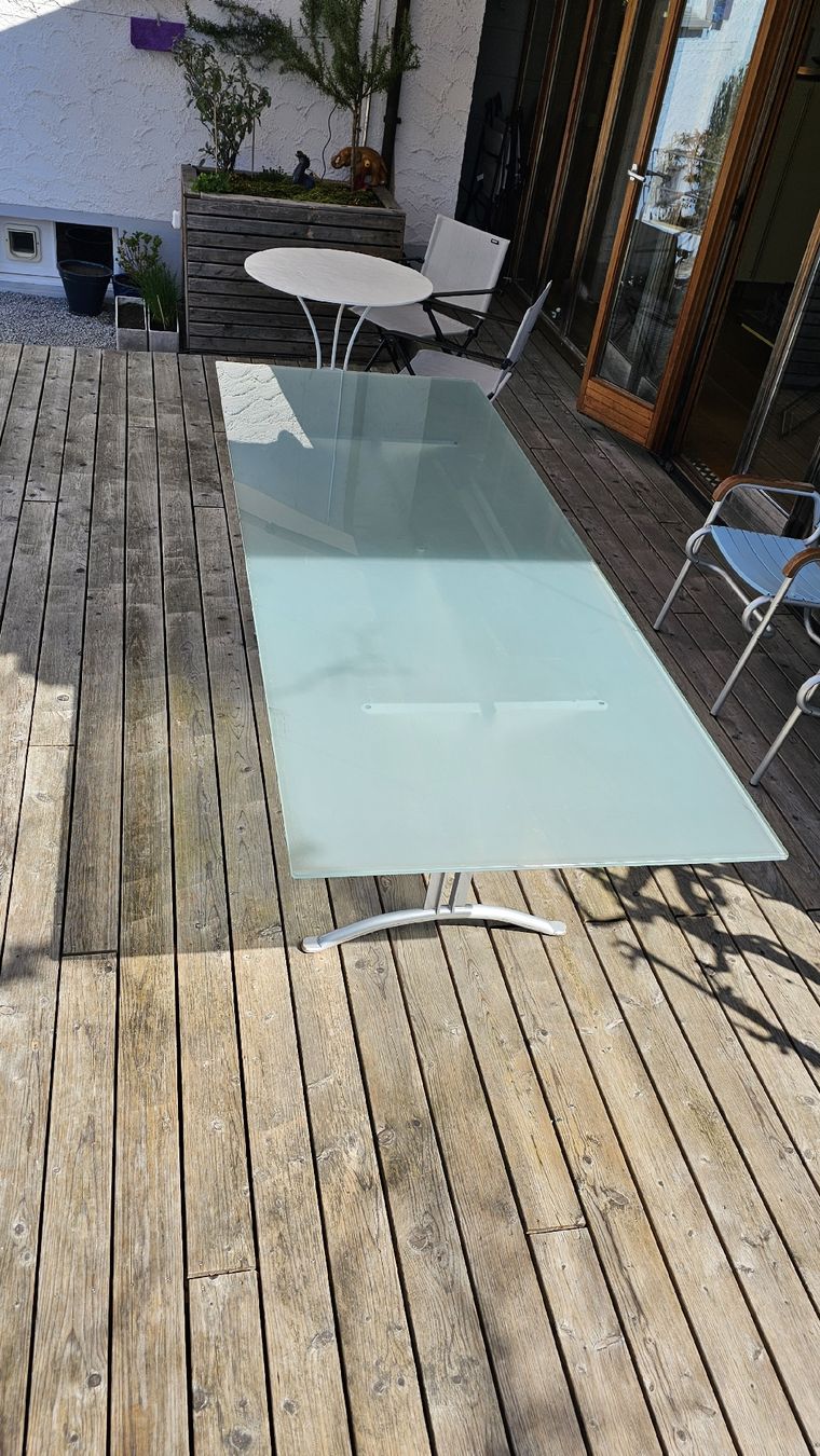 Tavoli: Glastisch "Table Orsi" Design Enrico Baleri – Usato da Dietikon venduto da Meta53 1