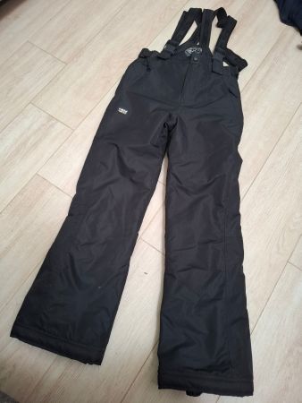 Skihose Latzhose Rukka schwarz Grösse 176 guter Zustand