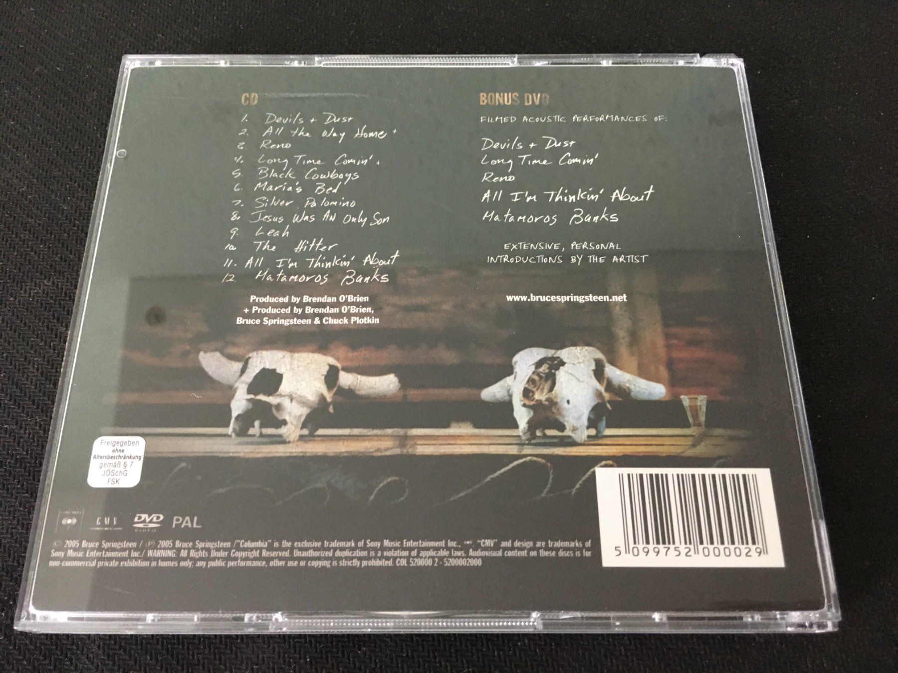 CD: Devils & Dust - Bruce Springsteen -CD- 2cd – Usato da St.Gallen venduto da MedienJoe 2