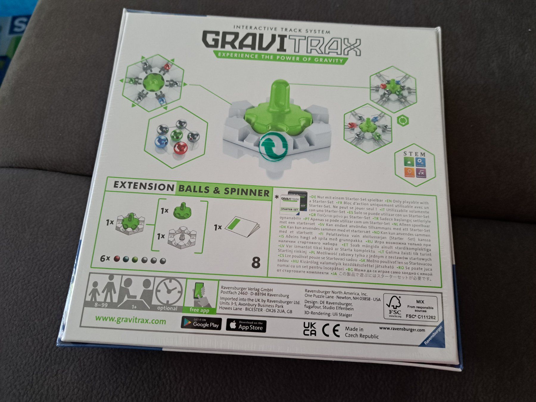 Ravensburger Spielzeuge: Gravitrax Erweiterung Balls & Spinner Neu – Neu und originalverpackt aus Killwangen von KIANA08 1