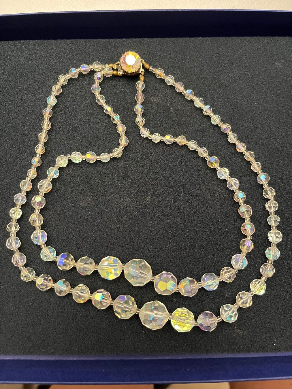 Catenine: Halskette mit Swarovski-Perlen – Usato da Vallamand venduto da noellebaudin75