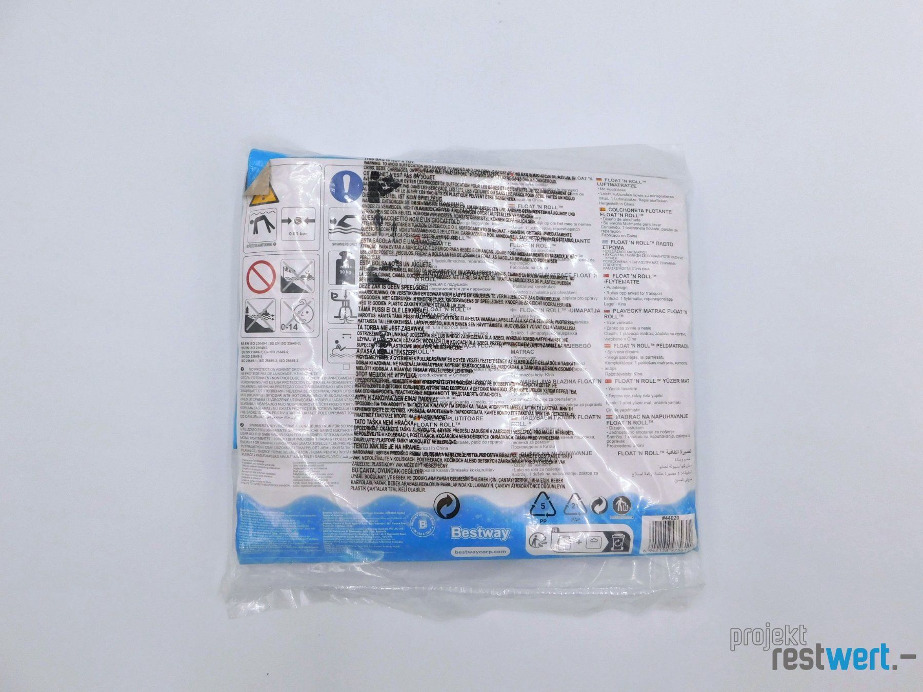 Bestway Materassi: Luftmatratze Blau von BESTWAY – Nuovo (secondo la descrizione) da Bülach venduto da restwert_buelach 1