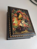 Authentique boîte en laque russe (Palekh / Kholouï)