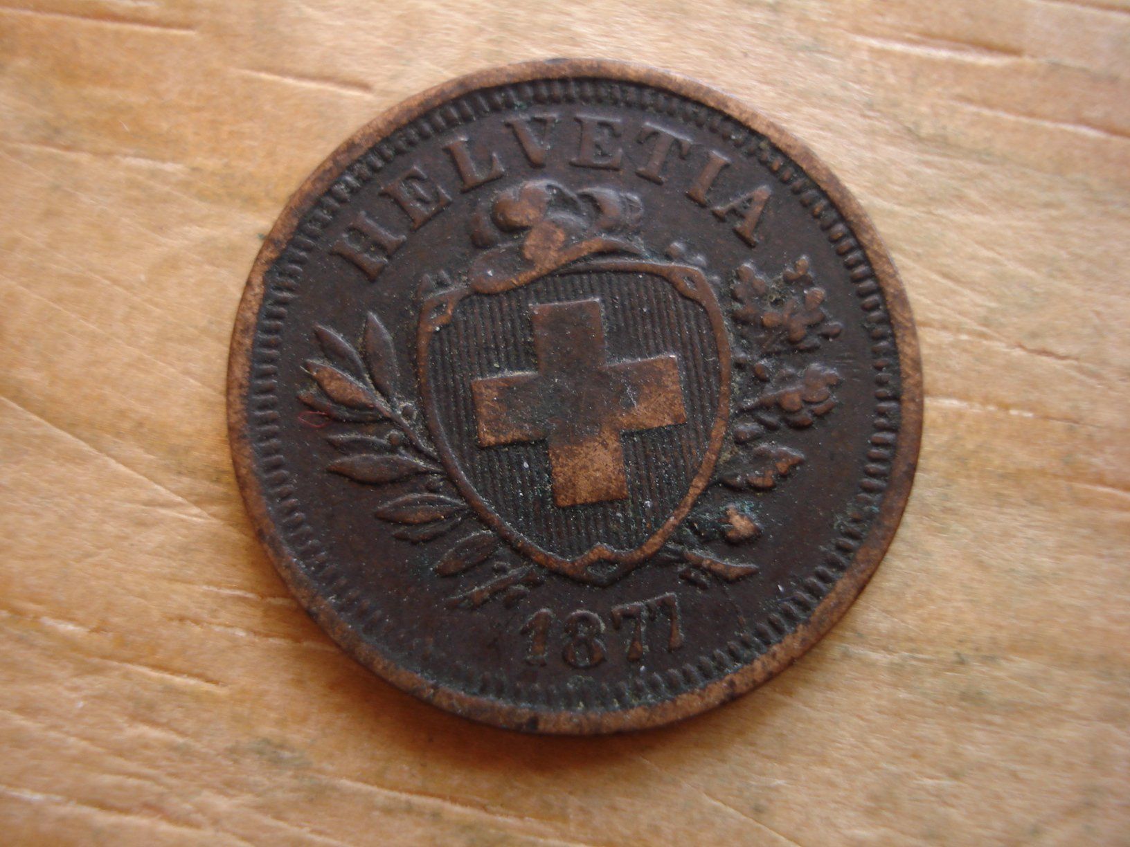 Toutes les monnaies: (K1) 1 Rappen 1877 – D'occasion à Erlach par Net-Coins