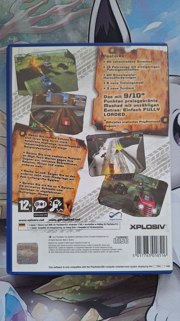 Giochi: Mashed - Fully Loaded - PS2 - KEINE ! KRATZER – Usato da Altstätten SG venduto da GGsGameshop 1