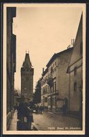 Basel, Strassenpartie am St. Albanthor