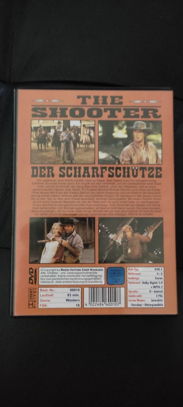 Alle DVDs: The Shooter Michael Dudikoff – Gebraucht aus Steffisburg von AutoFiat 1