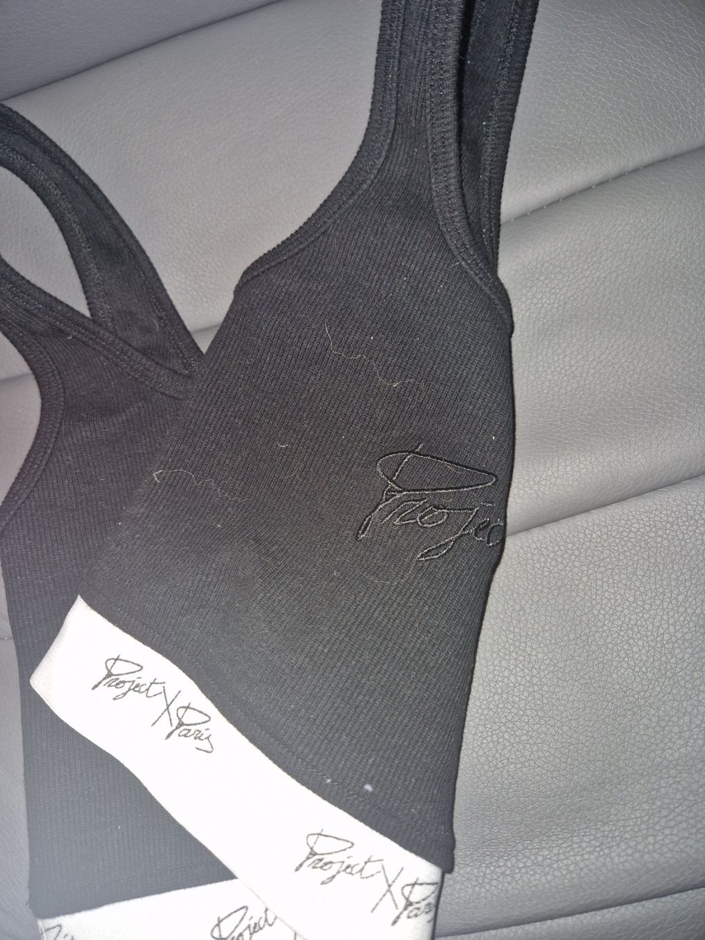Top: Brassière noire project x Paris taille S – Nuovo (secondo la descrizione) da Versoix venduto da aline_b 4