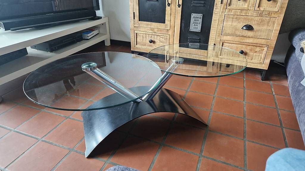 Tavoli: Glas Couchtisch - Drehbar – Usato da Habsburg venduto da YannikC 1