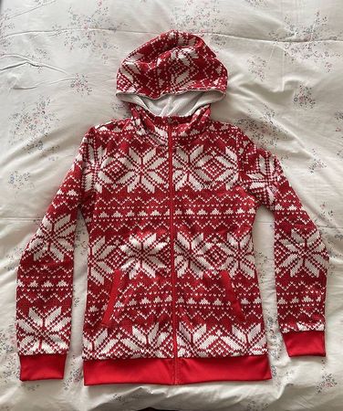 Veste polaire Softshell chaude ROXY rouge réversible