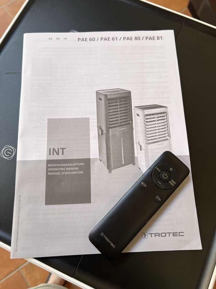 Trotec Climatiseurs: Aircooler Trotec – D'occasion à Arboldswil par CJDA 5