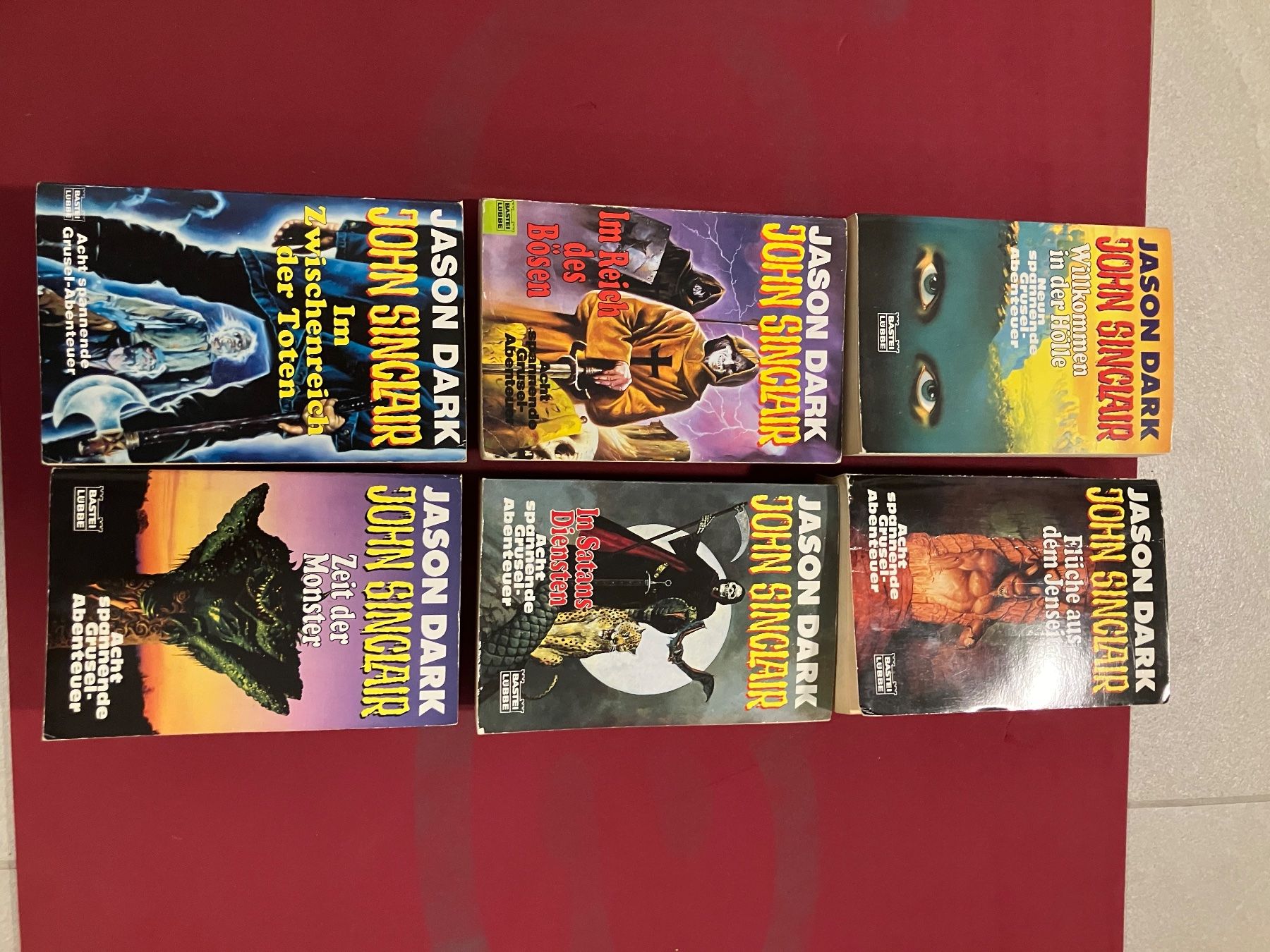 Livres: 6 John Sinclair Bücher – D'occasion à Mettmenstetten par Daniel8772