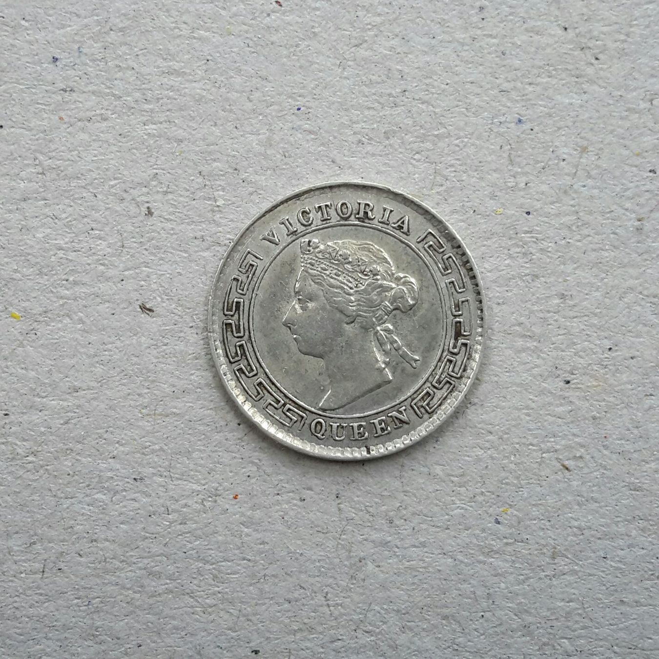 Tutti le monete: Ceylon , 10 Cents , 1894 , Silber , Victoria . – Usato da Burgdorf venduto da Olli.34