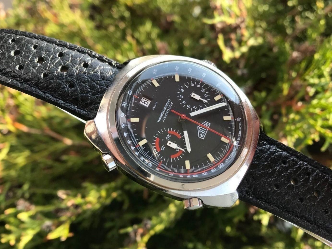 Tag Heuer Orologi: Heuer Vintage Monza Chronograph – Usato da Morges venduto da Audemars07 5