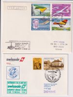 6  Flugpostbriefe adressiert an Philat.Ausstellungen