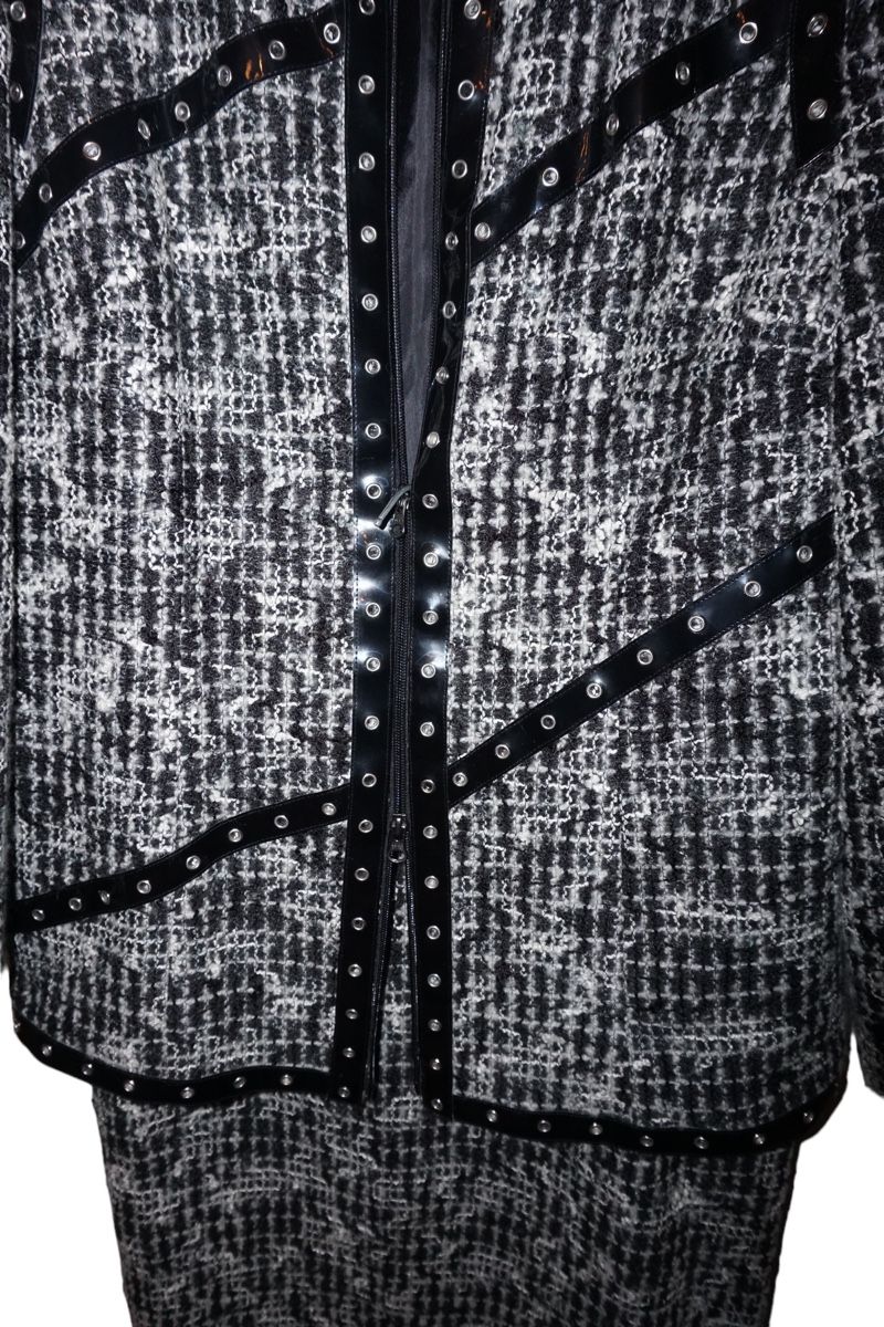 Costumi: 2 Teiler schwarz/weiss mit boucleeffekt – Usato da Horw venduto da fio_9n92 2