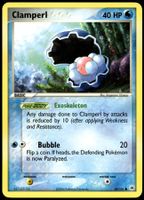 Clamperl 58/101 Pokémon EX Hidden Legends
