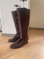 Arche made in France Lederstiefel braun 39 Keilabsatz