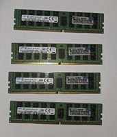 128GB (4×32GB) Samsung DDR4 ECC Registered RAM PC4-2133P 