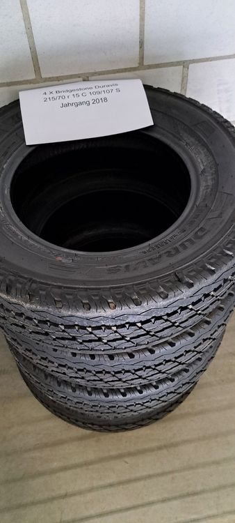 4 Sommerreifen 215/70 R15C Bridgestone | Kaufen auf Ricardo