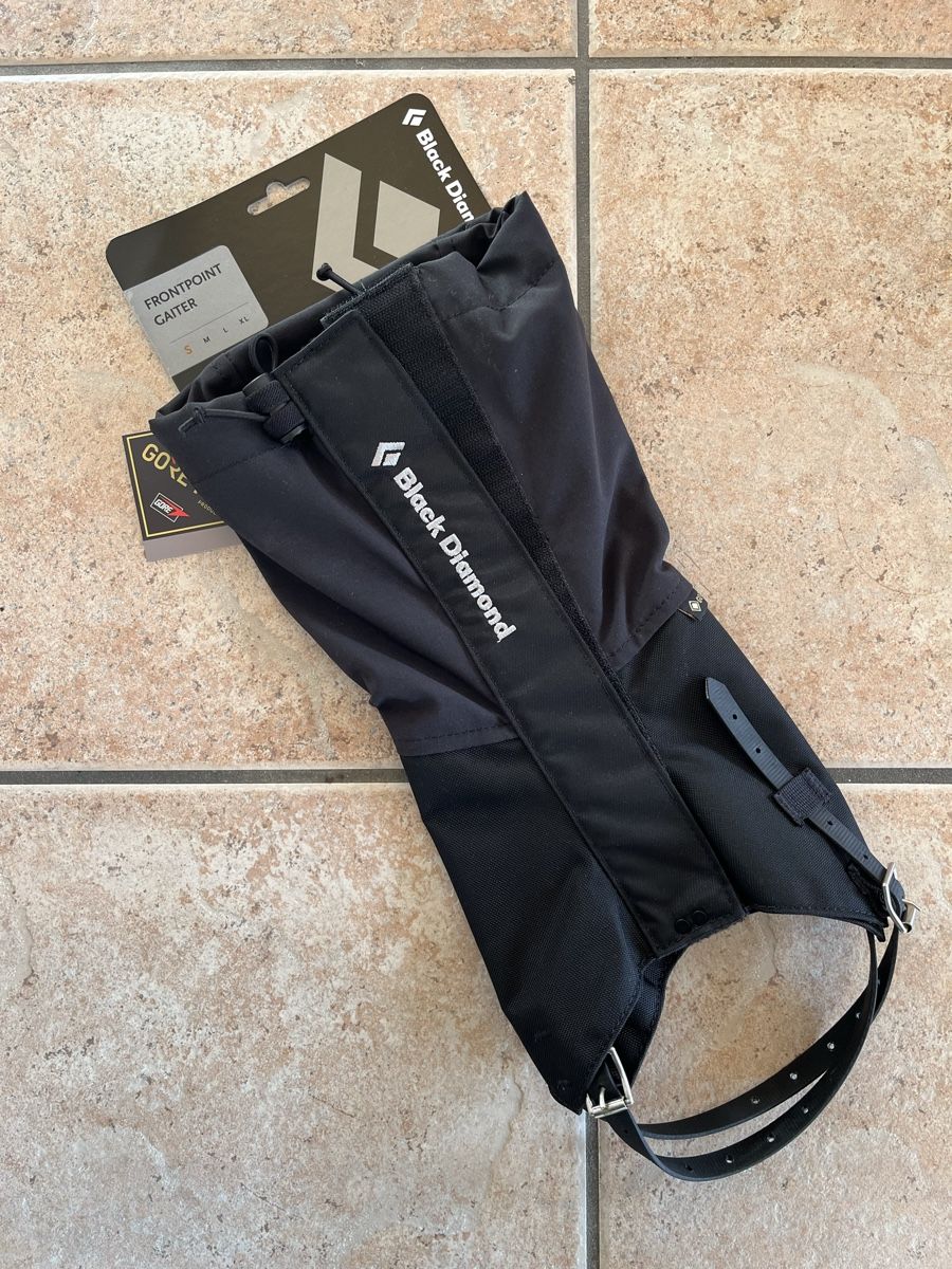 Black Diamond Stinchiere & Fasciature: Goretex Black Diamond Frontpoint Gaiter – Nuovo e nell'imballaggio originale da Leysin venduto da nevin.mccallum