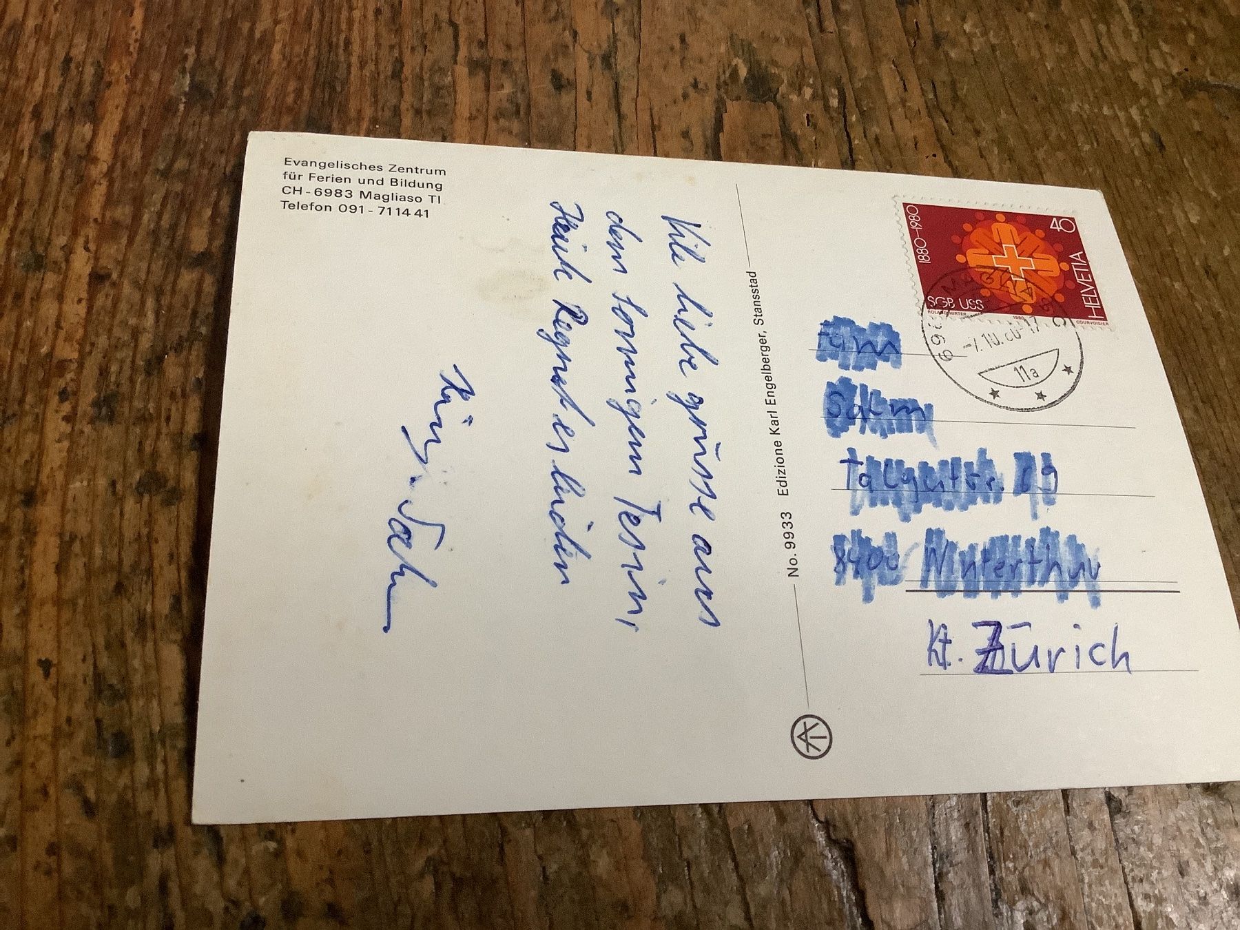 Cartoline postali: Alte Ansichtskarte Stansstad Vierwaldstättersee Schweiz – Usato da Flaach venduto da Monisoldshop 1