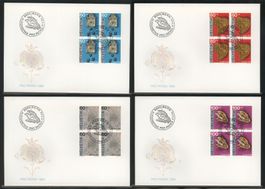 1994, Pro Patria, FDC, Viererblöcke