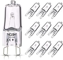 G9 Halogen Leuchtmittel 360°Abstrahlwinkel 28W230V 10Stück