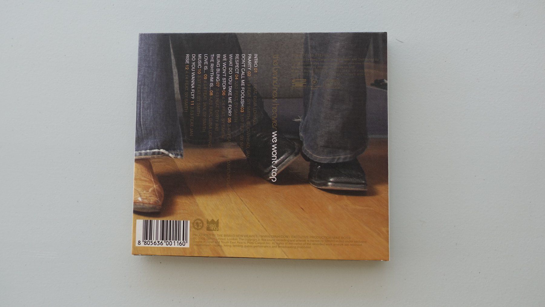 CD: CD - the brand new heavies - we won't stop – Usato da Schwyz venduto da Burnsdesign 1