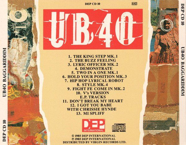 CDs: CD UB40 - Baggariddim (1985) – Gebraucht aus Möriken AG von mineralia 1