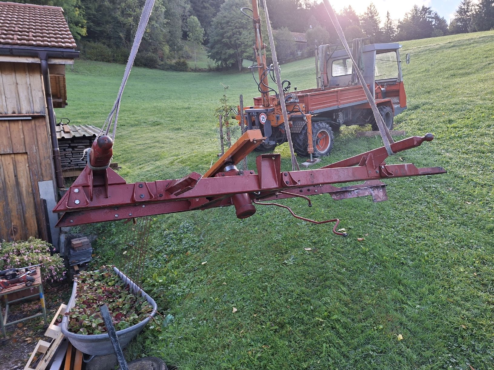 Autoribaltabili: 3seiten Kipperbrücke mit Hilfsrahmen  – Usato da Wolfhalden venduto da bucher622 5