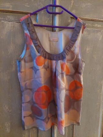 Apriori . Spheres Tank Top Seide 36