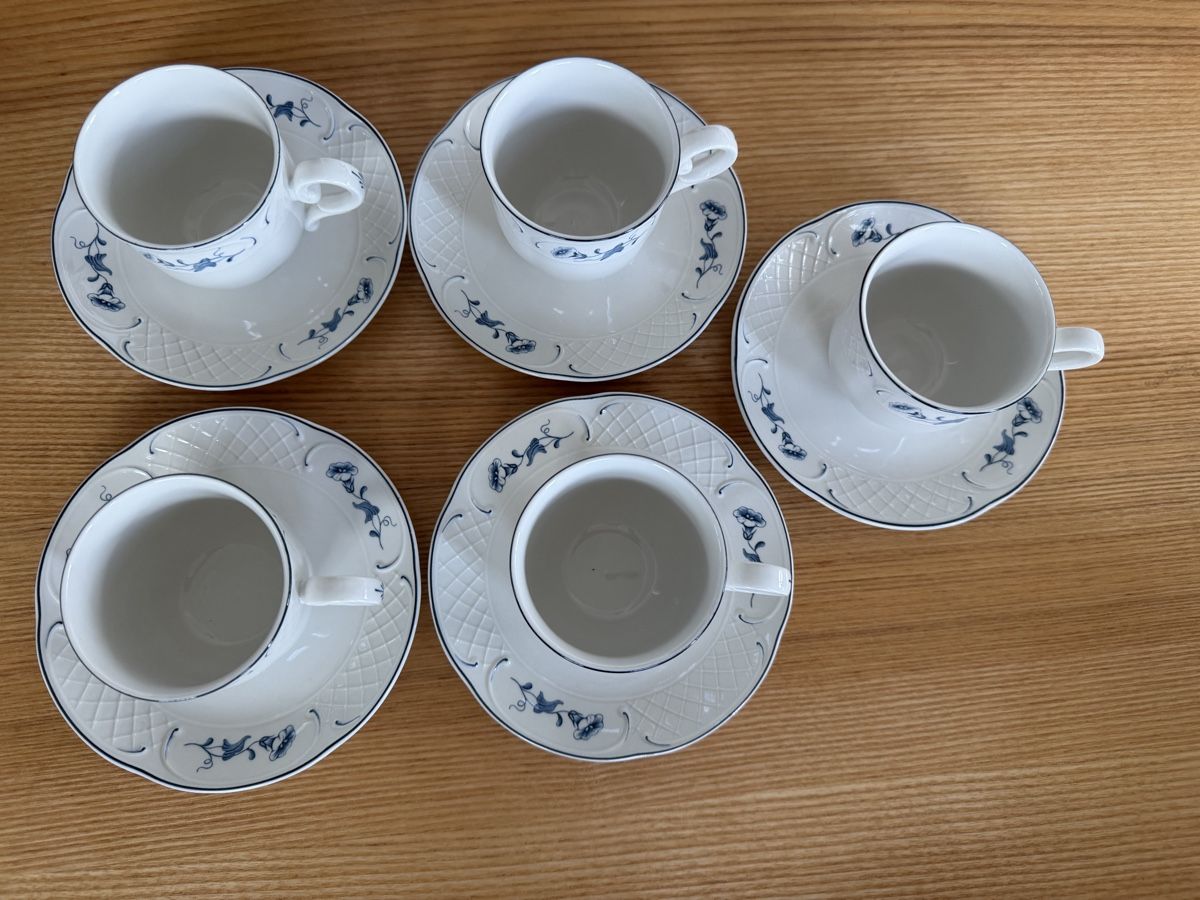 Villeroy & Boch Set di piatti: Villeroy Boch Val Bleu Kaffeeset – Usato da Staufen venduto da Elina08 2