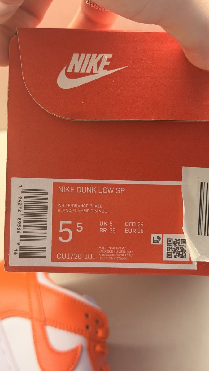 Nike Scarpe da uomo: Nike Dunk Low SP Syracuse - Nuove – Nuovo e nell'imballaggio originale da Lumino venduto da Kussed 8