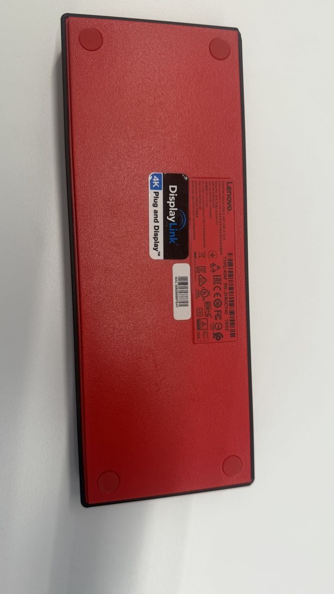 Lenovo Dockingstation: Lenovo ThinkPad USB-C Dockingstation – Neu (gemäss Beschreibung) aus Ueberstorf von amiraschaller 2