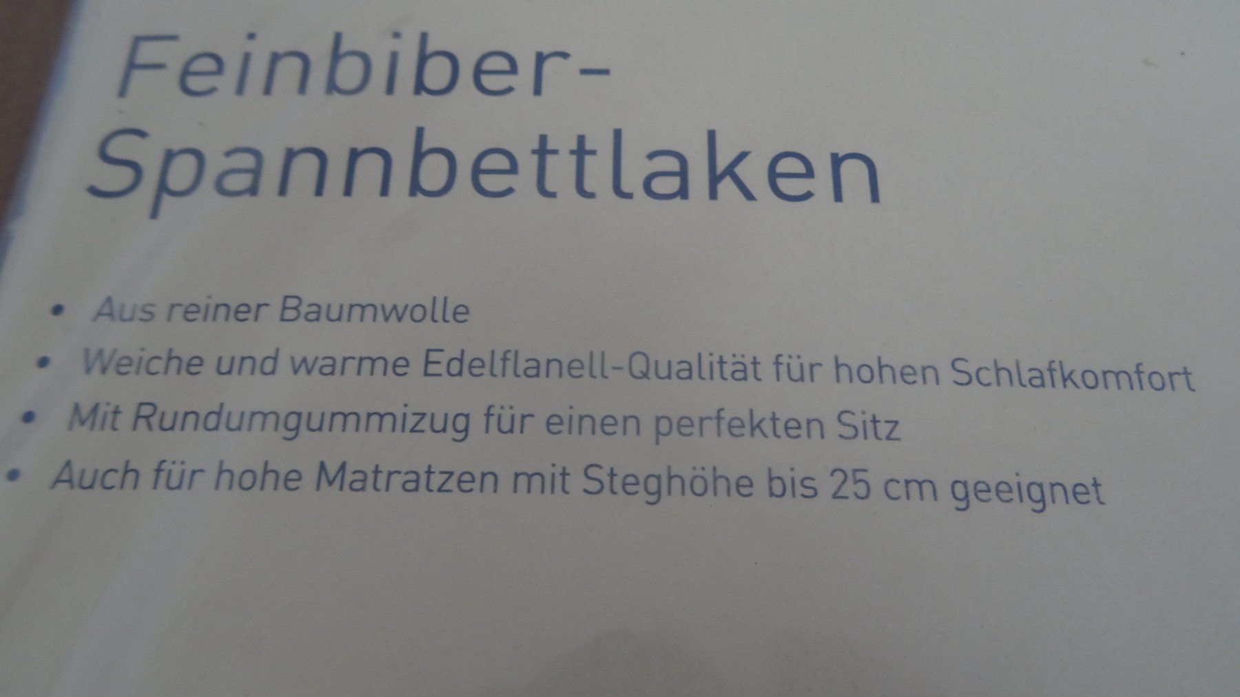 Biancheria da letto: Meradiso Feinbiber Spannbettlaken – Nuovo e nell'imballaggio originale da Ehrendingen venduto da CHMEX 3