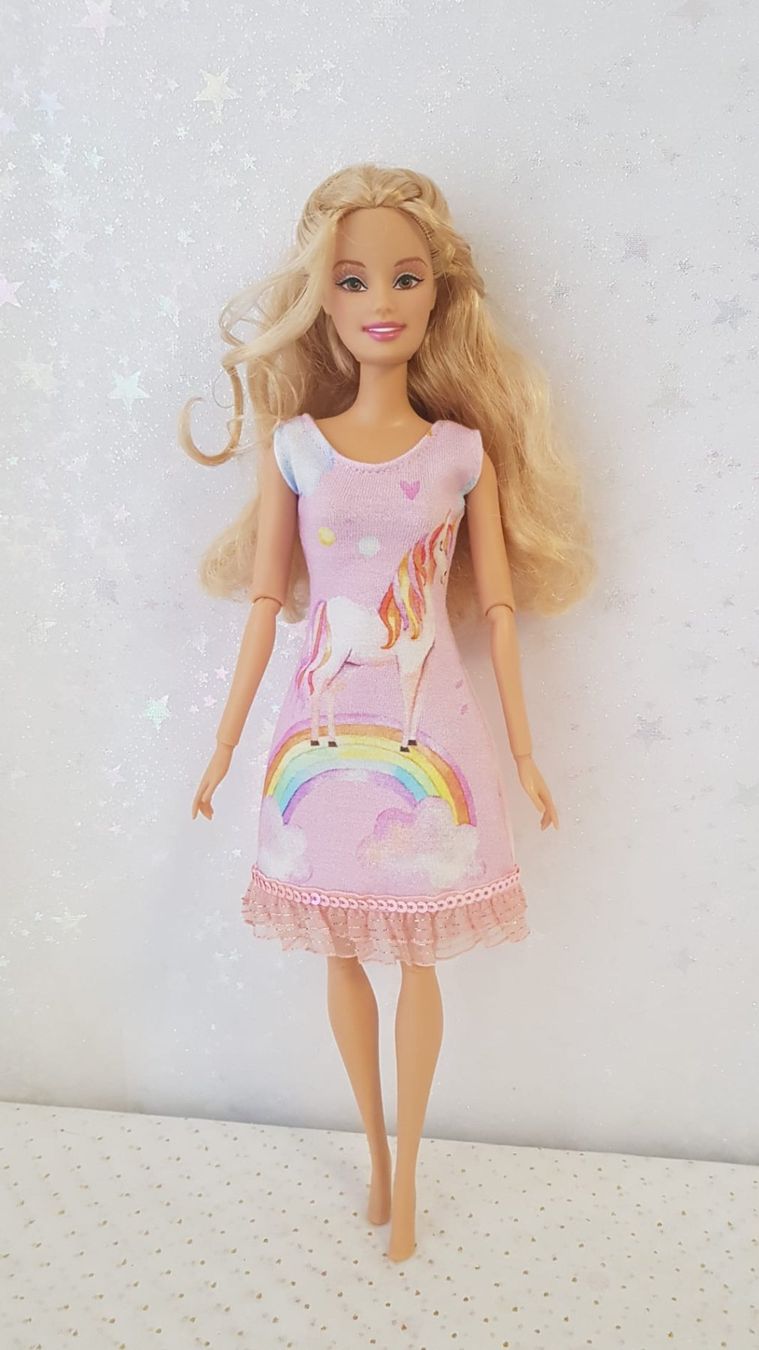 Bambole: Barbie Kleid – Nuovo (secondo la descrizione) da Lachen SZ venduto da Sakura4hime