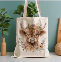 neu! HOCHLANDRIND Stofftasche