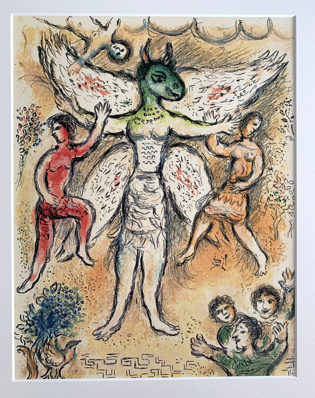 Grafica & Litografie: Marc Chagall   "Homer Die Odyssee"    3 Lithographien – Usato da Nennigkofen venduto da waltraub 4