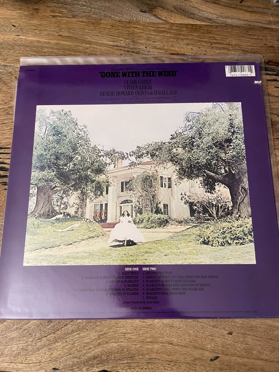 Dischi in vinile: Gone with the Wind - Max Steiner – Usato da Hombrechtikon venduto da baersandro 1