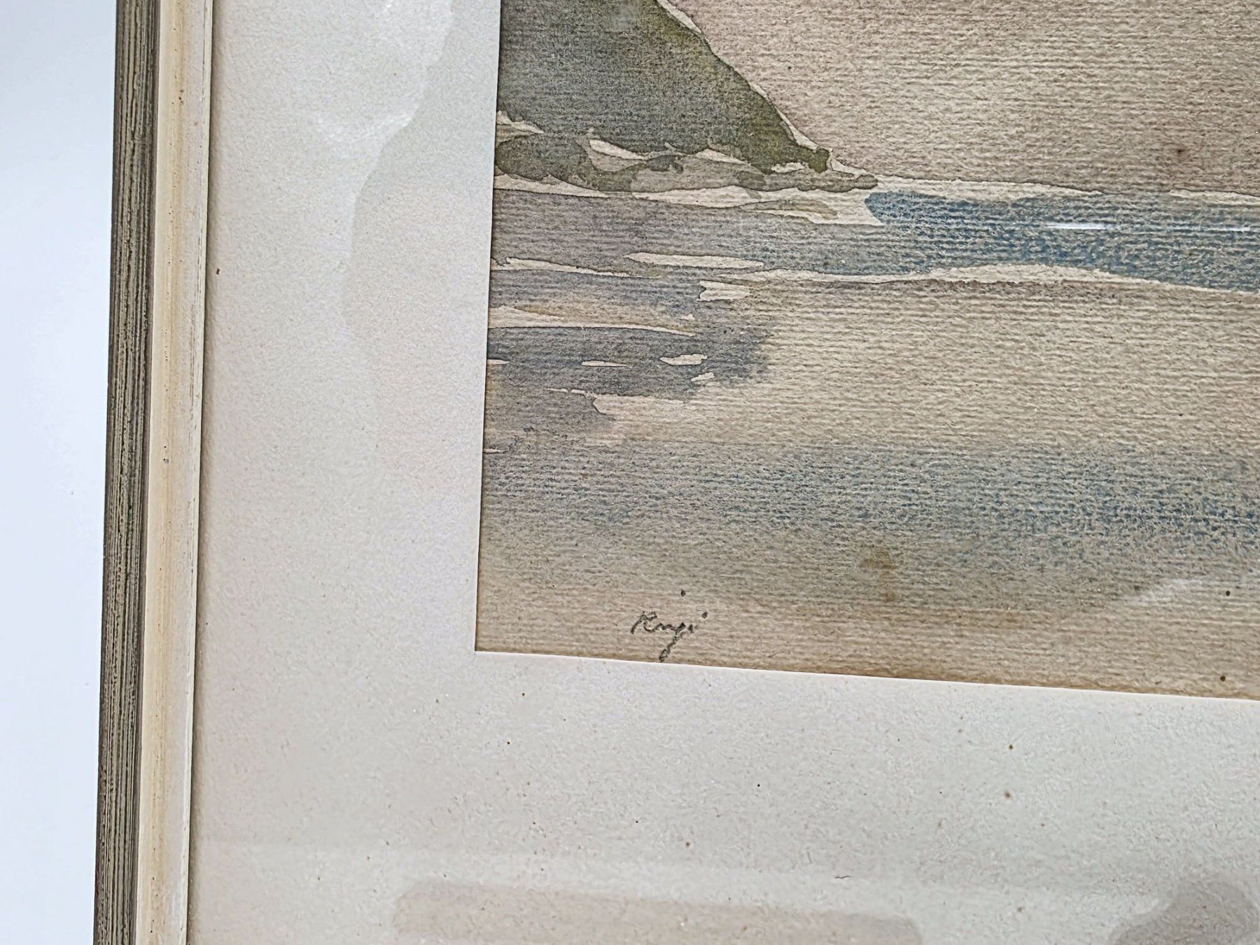 Dipinti: Aquarell Hans Potthof "Rigi" - gerahmt - Ref. 06/14 – Usato da Au ZH venduto da BrockiAu 5