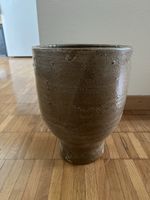 House Doctor Design-Vase aus Keramik / Blumentopf – Wabi-Sab