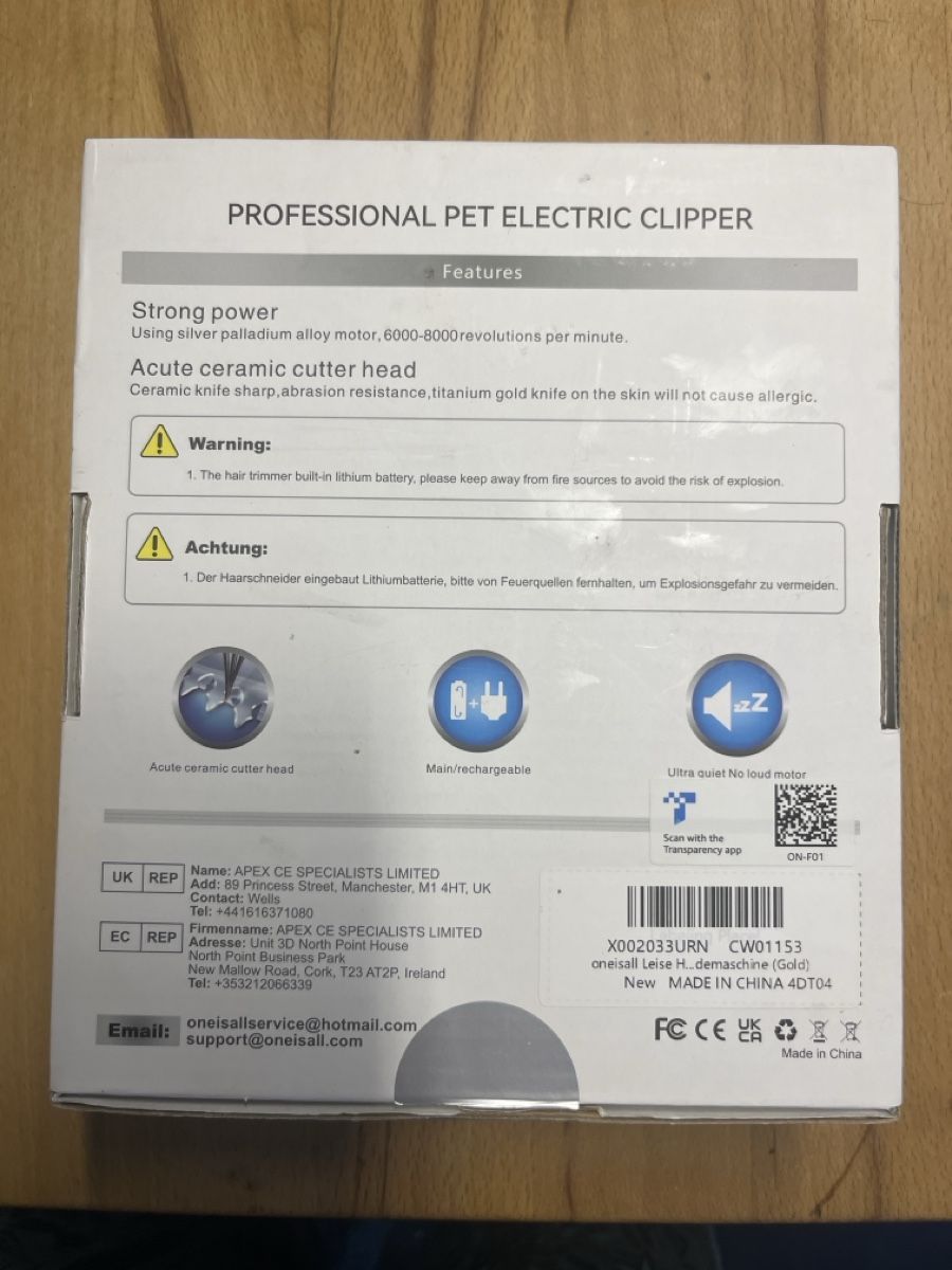 Prodotti per la cura & articoli per la pulizia: Pet electric clipper – Usato da Wettswil venduto da muminimu 3