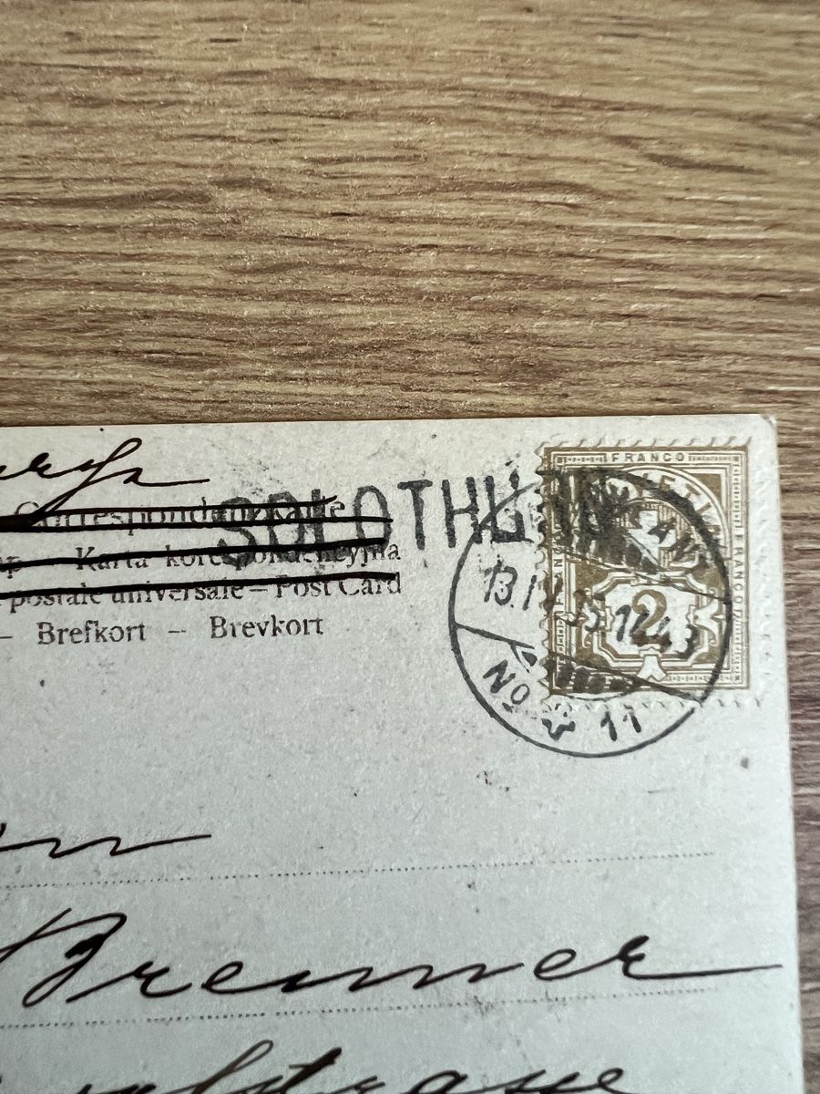 Cartes postales: 3Stk. Schweizer Postkarten mit Balken-Stempel – D'occasion à Braunau par Desil2511 1