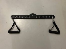 Multihook Bar mit 2 Einzelhandgriffen Latzug / Rudern