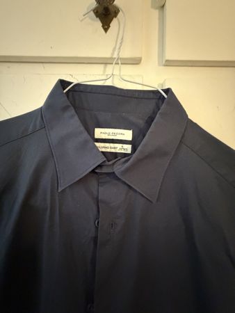 Camicia Paolo Pecora Milano Taglia 41/16 blu